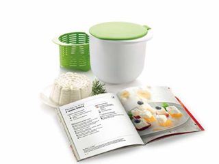 Lékué - Kit para elaborar queso fresco y libro de recetas en español