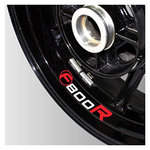 Llanta de Motocicleta Pegatina Pegatinas Reflectantes Impermeables para Motocicleta Calcomanías Decorativas Internas para Llantas Parche De Rueda para B-M-W F800r F 800R (Color : G)