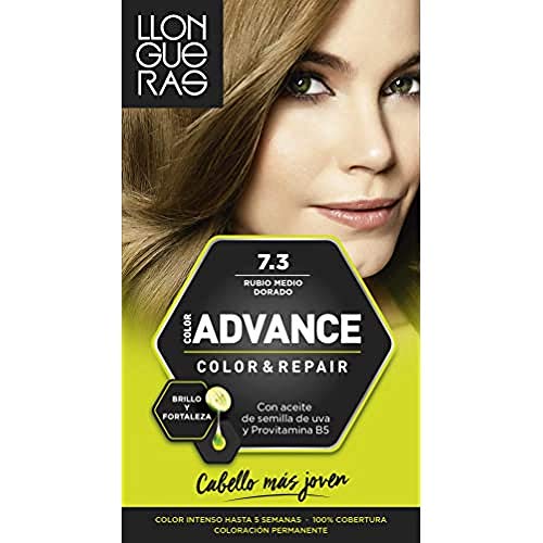LLONGUERAS Advance tinte Rubio Medio Dorado Nº 7.3 caja 1 ud