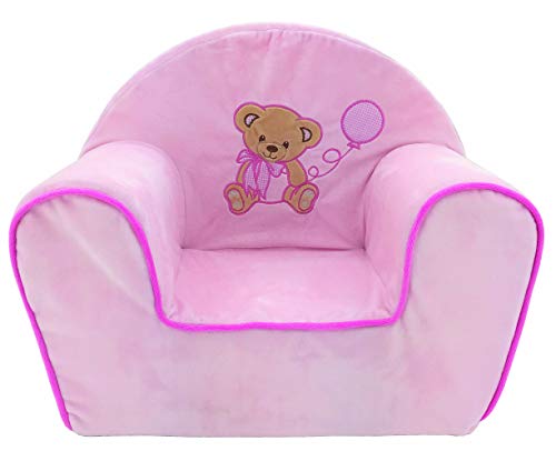 LLOPIS - Sillon Osito Globo Rosa 44x34x53
