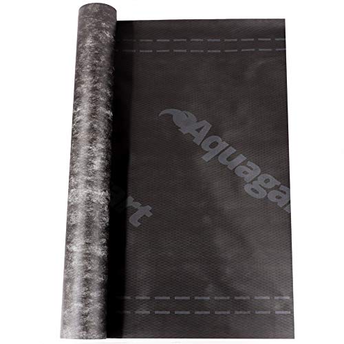 Lámina de impermeabilización del techo, banda de encofrado, cubierta de tejado, plancha de tejado de 130g/m², 1,5m de ancho, diferentes unidades