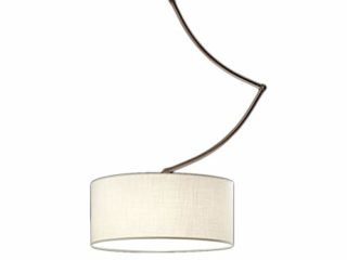 Lámpara Cisne Single color óxido pantalla country beige
