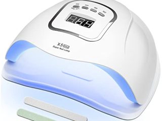 Lámpara Led Uñas UV LED 150 W Curado de Esmalte de Gel Lámpara Secador de Uñas Rápido con Función de Temporización - 10S / 30S / 60S / 99S Para Manicura/Pedicure Nail Art Hogar el Salón