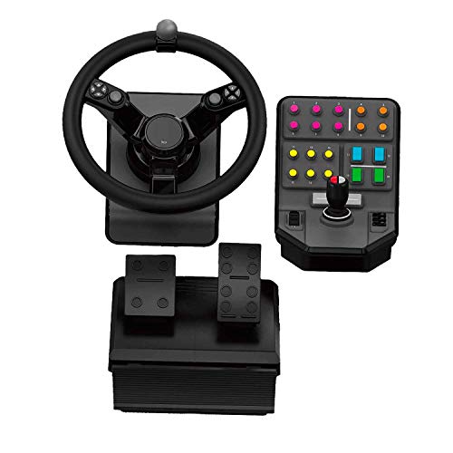 Logitech 945-000062 Controller G Farm Sim, Negro (Reacondicionado)