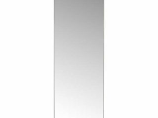 LOLAhome Espejo de Pared de plástico (31 x 3 x 91 cm, Blanco)