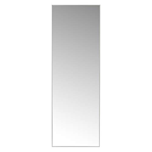 LOLAhome Espejo de Pared de plástico (31 x 3 x 91 cm, Blanco)