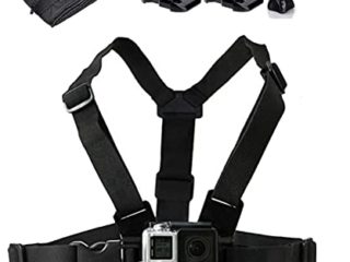 LONDON FAB Arneses para cámaras de acción, compatibles con GoPro y Todas Las cámaras de acción. (arnés de Pecho)