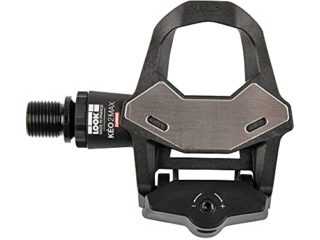 LOOK Cycle - Pedales de Bicicleta KEO 2 MAX Carbon - Gran Superficie de Contacto 500mm² - Transferencia Total de Potencia - Pedales UltraLigeros, Cuerpo Carbon - Tensión Ajustable