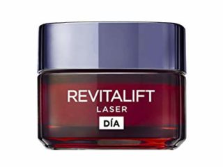 L'Oréal Paris Crema de Día Anti-Edad Intensiva Revitalift Láser, Con Pro- Xylane Concrentrado, Corrige arrugas, retexturiza la piel y remodela el rostro, 50 ml
