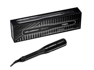 L'Oreal Professionnel | Steampod x Karl Lagerfeld, Plancha de Pelo Profesional Potenciada por Vapor, Cabello Liso y Ondas Suaves, Look Profesional, Enchufe Europeo, Negro