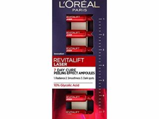 L'Oreal Revitalift Laser 7 Days Ampoules 10% Glycolic Acid Peel Set - 7x1ml (4402)
