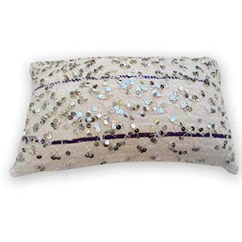 L'ORIENT Interior Handira - Cojín decorativo textil de Marruecos