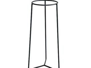 Louis Moulin Trípode para Maceta, Gris Martillado, 21.5x21.5x58 cm, 2321