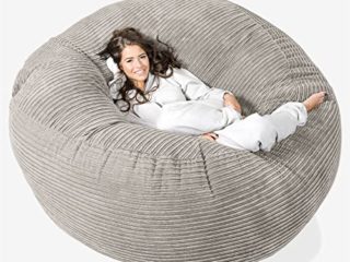 Lounge Pug, Puff Gigante 'Mega-Mamut', Pana Clásica - Visón