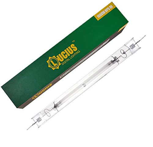 Lucius Bombilla 1000W HPS Alta presión de Sodio - Foco mixto para Crecimiento y floración Bombilla para Cultivo de Interior - Máxima Producción