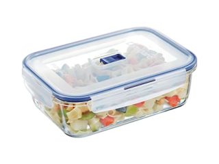Luminarc 9207678 Pure Box Active - Recipiente Hermetico Rectangular, Vidrio, 1.97 L, 22 x 16 x 7cm