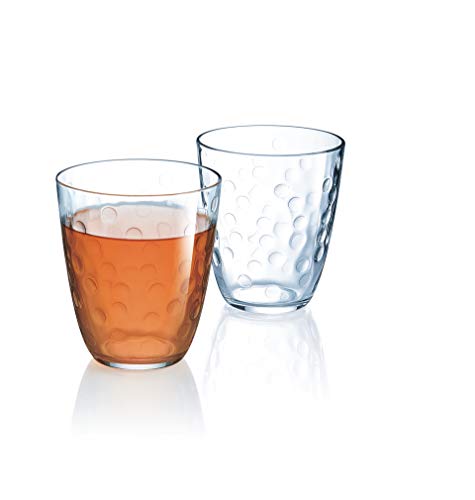 Luminarc N4055 6 vasos altos 31 cl-concepto burbujas, transparente