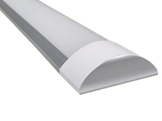 Luminaria LED de Superficie 120cm, 40W. Color Blanco Frio (6500K). Tubo LED T8. 4000 lumenes. Pantalla led slim.