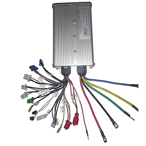 LUOSHUO Regulador Patinete Electrico 4 8V 60V 72V 84V 2000W Caja de Controlador de Motor sin escobillas 45A for Bicicleta eléctrica Controlador del Motor (Color : 48V-84V 2000W 45A)