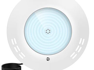 LyLmLe Foco LED Piscina Relleno de Resin, 35W Lámpara Piscina para Superficie extraplano (Equivalente 300W halógena Bombilla), 3500lm, Ángulo 140°, IP68 Impermeable, 12V AC/DC, 6000K Blanca Fría
