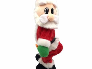 LZ Papá Noel eléctrico, Juguetes navideños, Puede Cantar y Bailar, Girar Hip-Hop, Adecuado para la Navidad en casa