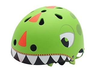 LZDMY Casco Bici Niño, Casco Bicicleta para Niños de 2-5 años, Cascos Infantiles de Protección para Patines Patinete Patinaje Ciclismo Monopatín Scooter Deportes, Regalo Bebe (Dino Verde)
