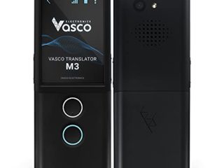 M3 Traductor Electronico de Voz | 70+ Idiomas | Tarjeta SIM Incluida con Internet Gratis de por Vida | Traductor Instantáneo con Camara | Función MultiTalk | Rápido: Menos de 0,5 Segundos