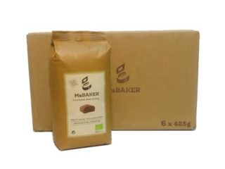 MaBAKER x6 mezclas Bizcocho Doble Chocolate bio para panificadora y horno