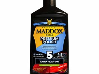 Maddox Detail - Premium Polish - Reparador de Alto Rendimiento para rayones Profundos en la Pintura del Coche.