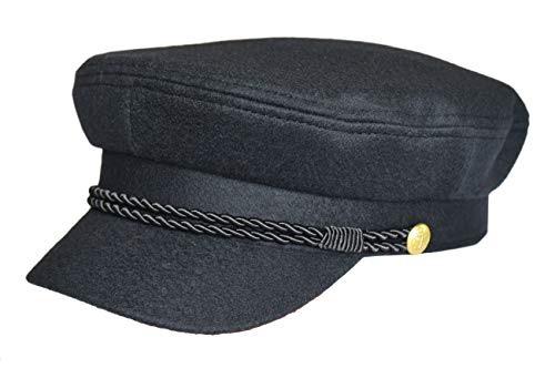 MADSea Elbsegler Gold Edition Tuch Gorra de Marinero Gorra con Pica Gorra con Visera Sombrero, Color:Azul Oscuro, tamaño:XL