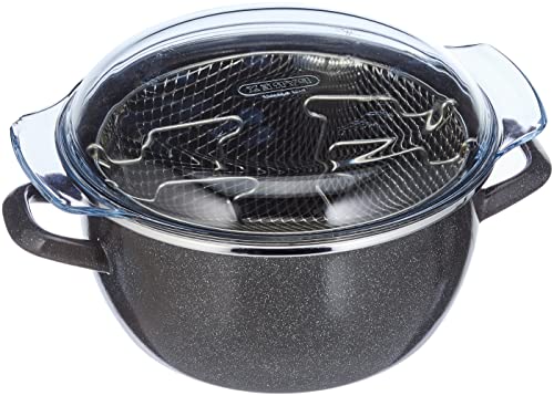 Magefesa Parma Freidora con Tapa, Acero, Negro
