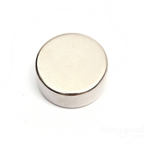 Magnetastico® | 2 Piezas imanes de neodimio N52 Discos 20x5 mm | Imanes Muy Fuertes | Neodimio superimán Imán para cartelera Imán Permanente Imán para Pizarra interactiva