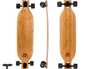 Magneto Longboards - bambú y Fibra de Vidrio Caer a través del Crucero de Longboard