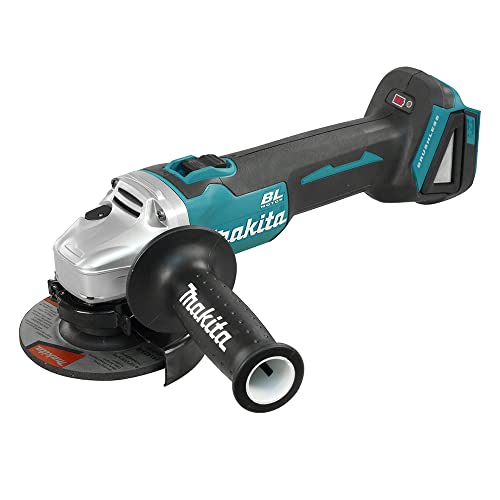 Makita DGA504Z - Miniamoladora 18V Litio 125mm BL, 18 V, Negro, One size