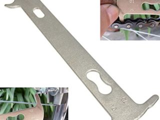MALAYAS Medidor de Desgaste de Cadena de Bicicleta Indicador de Cadena para Bici Bicicleta de Montaña Material de Acero Carbonado Para 7, 8, 9, 10 Velocidades
