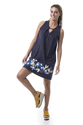 Mamatayoe Papingo Vestido, Denim, L para Mujer