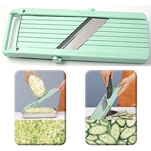 Mandolina japonesa para verduras y frutas, utensilio de corte de cocina, rebanador de alimentos