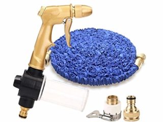 Manguera de Jardín Tubería De Agua Mágica Telescópica, Manguera De Agua Agarradera De Agua De Lavado De Automóviles, Juego De Tubería De Agua Casa De Múltiples Funciones Para Riego De Agua