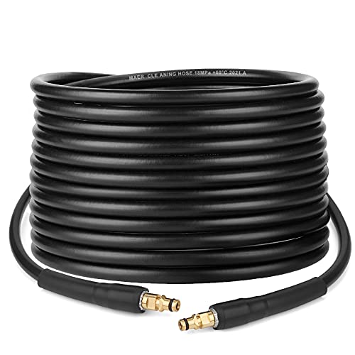Manguera de Repuesto para Lavadora de Alta presión 6M para Karcher K Series K2, K3, K4, K5, K7, Conector rápido de Enchufe Tipo Clic(6)