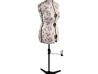 Maniqui Costura Ajustable Floral Clásica | Medio (M) [Talla EUR 44 a 48]