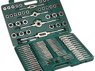 Mannesmann M53255 - Juego de herramientas para roscar de 110 piezas