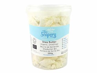 Manteca de Karité 250g – Orgánica, Sin Refinar, Cruda, Natural - 100% Pura