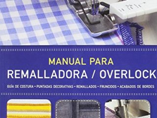Manual para remalladora/overlock
