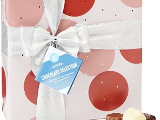 Marca Amazon - Happy Belly Selección de bombones de chocolate belga 500g