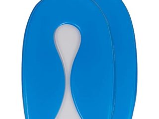 MAROL Plantillas Médicas de Gel de Talón Amortiguación Ligera | Calzado para el Talón para Apoyar | Reducir los Golpes y Aliviar el Dolor | Protección del talón - tamaño 36-39