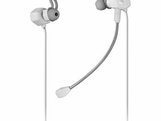 Mars Gaming MIHXW Blanco, Auriculares In-Ear, Micrófono, PS4/PS5/XBOX/SWITCH/PC