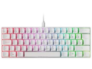 Mars Gaming MKMINIWBES, Teclado Mecánico Ultra-Compacto, Full RGB Chroma, Switch OUTEMU PRO Azul, Blanco, Idioma Español