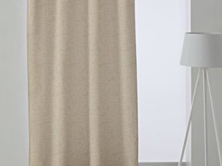 Martina Home Cortina con trabillas modelo Levante - 140 x 260 cm - color Crudo