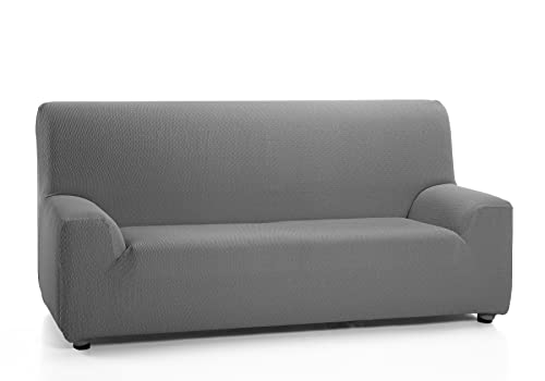 Martina Home Tunez Funda Elástica para Sofá, Tela, Gris, 3 Plazas (170 a 220 cm)
