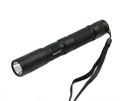 Mastiff A2 3w 405nm radiación ultravioleta UV LED lámpara linterna linterna linterna linterna y funda de nylon